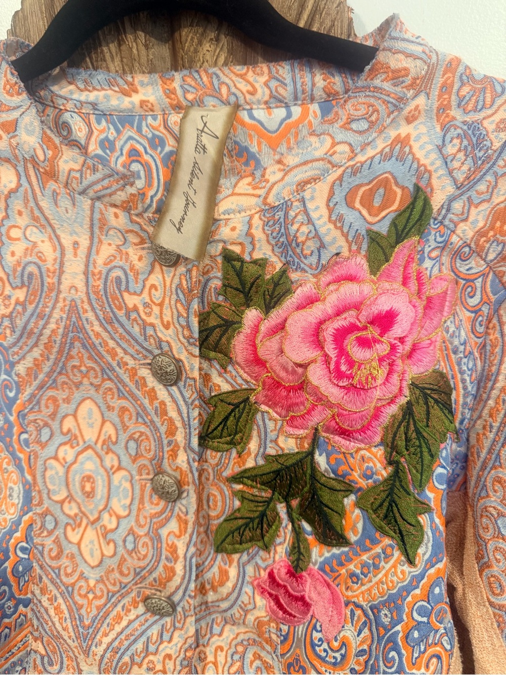 Aratta Silent Journey Blazer Size M - Amazing Detailing - Picture 3 of 3